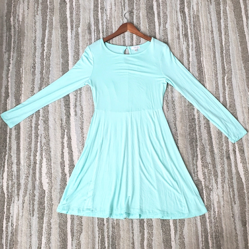 NWT🔥Seafoam Fit & Flare Dress - Picture 4 of 10